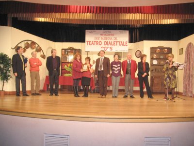 Premiazione della Compagnia Teatrale vincitrice della XXIII rassegna